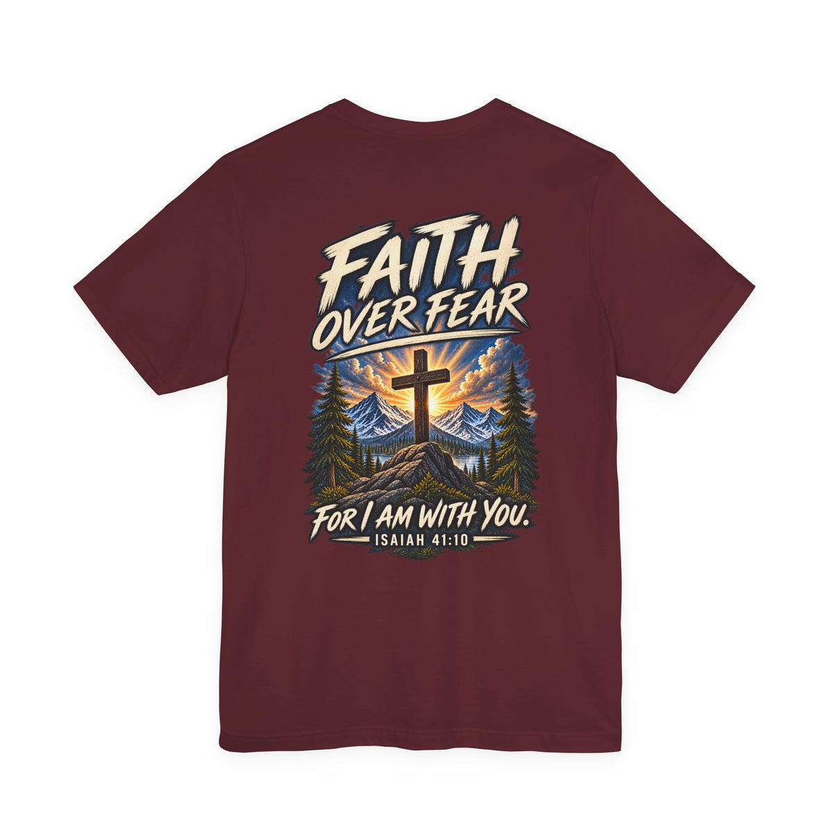Faith Over Fear Tee — Isaiah 41:10