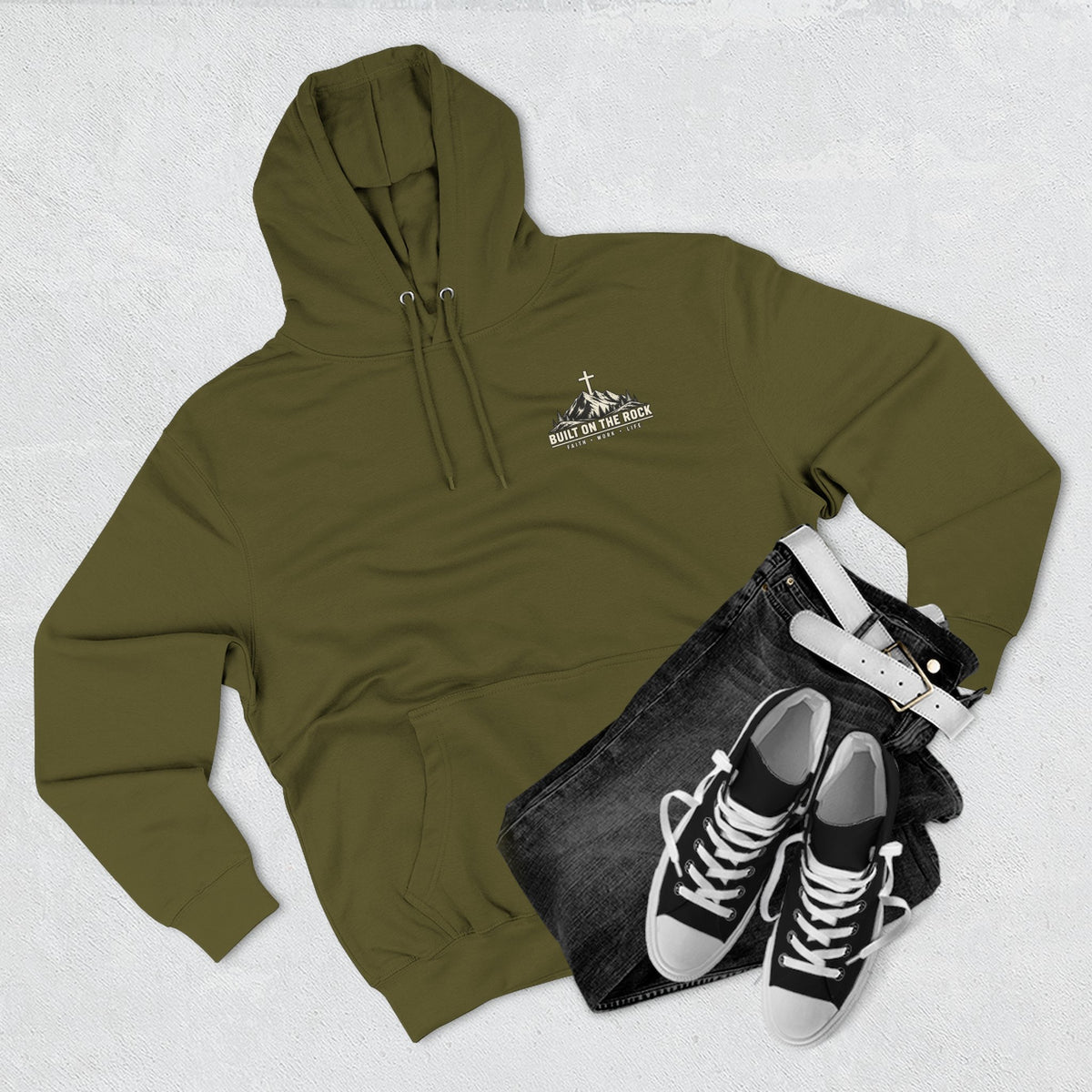 Iron Sharpens Iron Hoodie — Proverbs 27:17