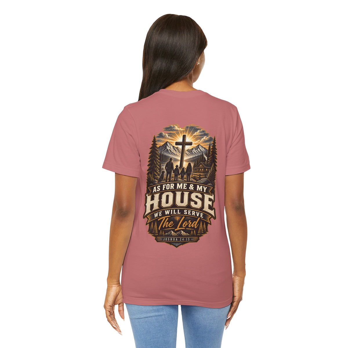 As for Me & My House Tee — Joshua 24:15
