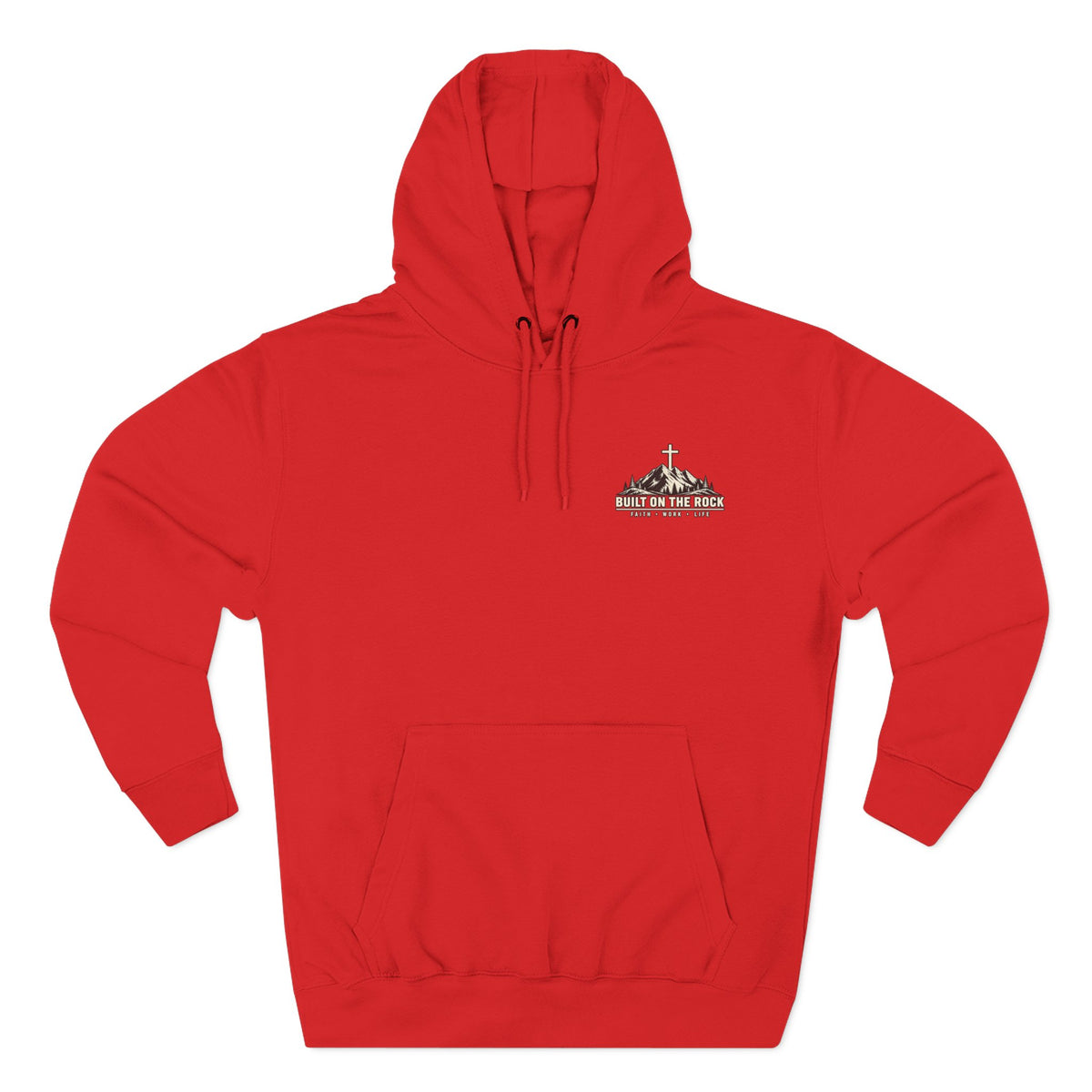 Built on the Rock Hoodie — Matthew 7:24–25