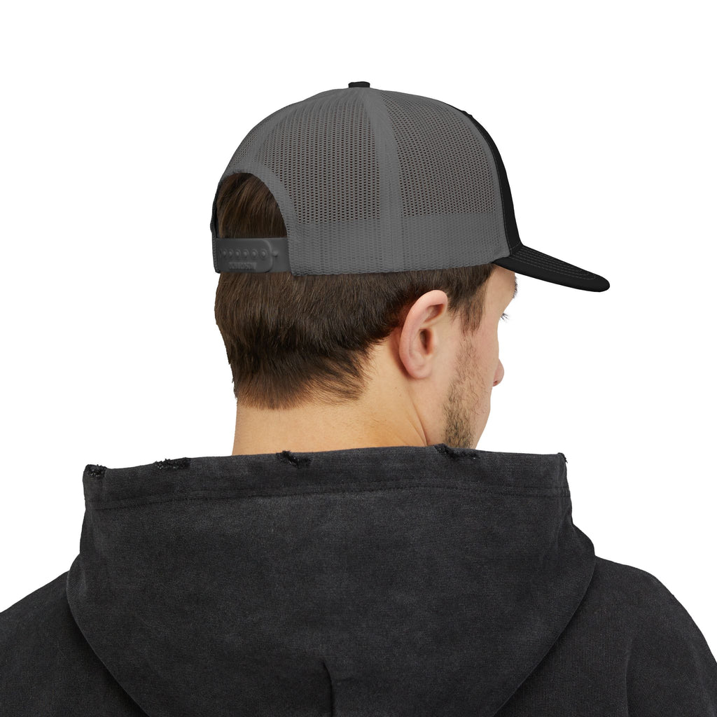 Built on the Rock Trucker Hat — Faith • Work • Life